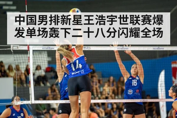 volleyball match action